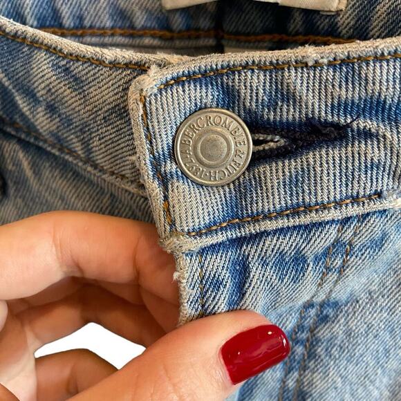 Abercrombie & Fitch Curve Love The Skinny High Rise Denim Jean - Picture 6 of 13